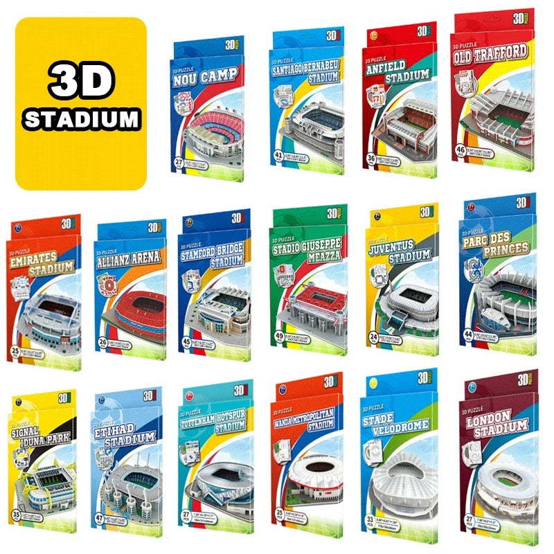 Rompecabezas 3d Estadios de Fútbol