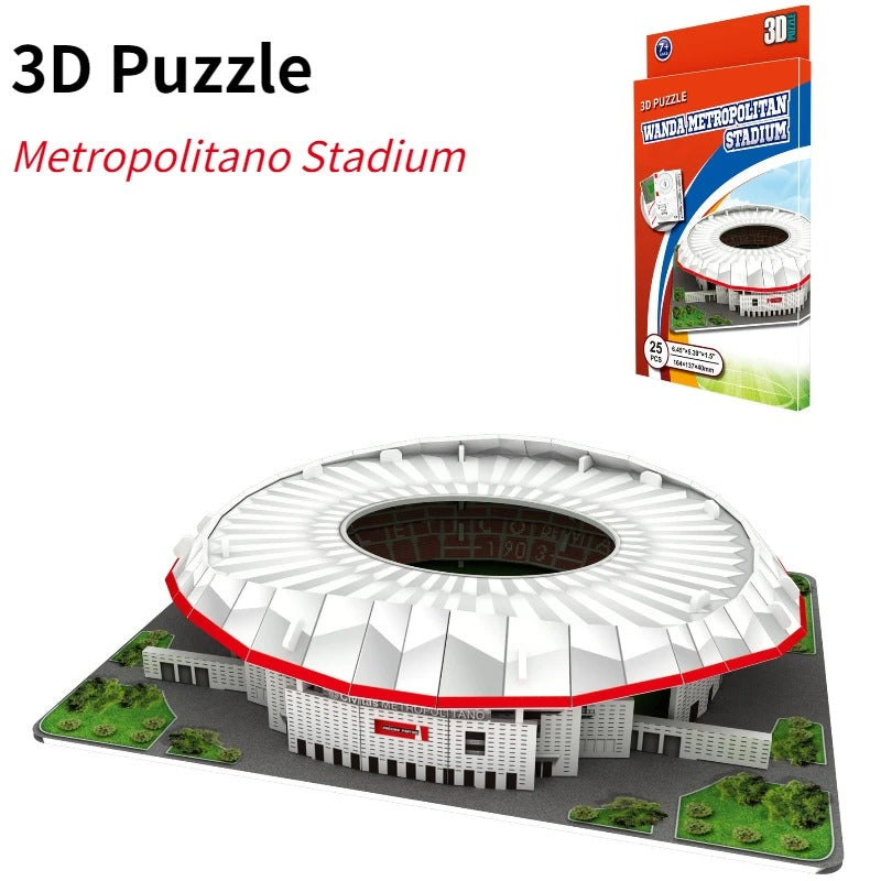 Rompecabezas 3d Estadios de Fútbol
