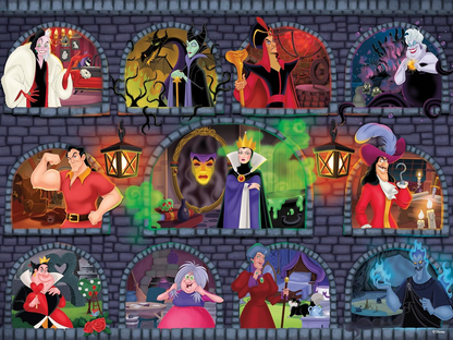 Rompecabezas de Villanos Clásicos de Disney